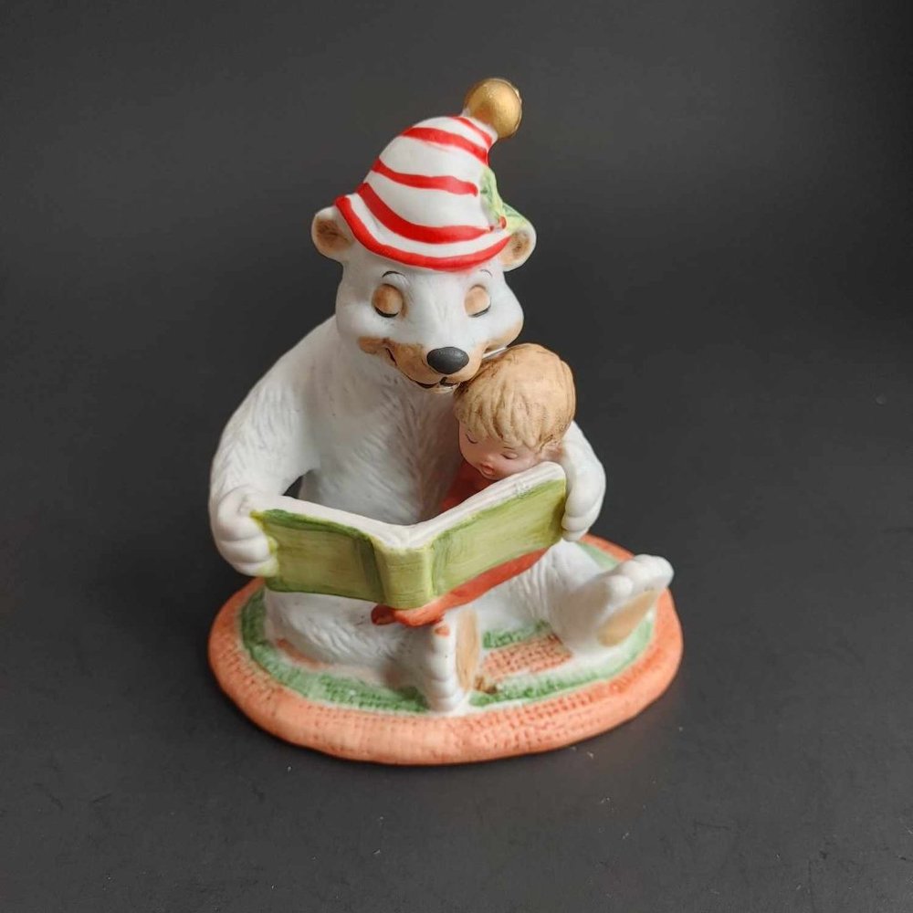 George Good Beth Barton Pierre Le Bear & Me The Christmas Story Figurine